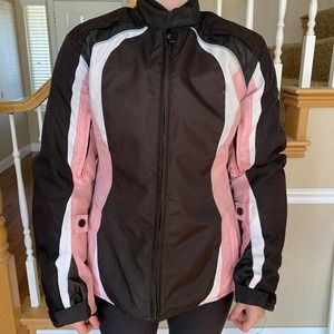 Women’s Black and Pink Performance Jacket